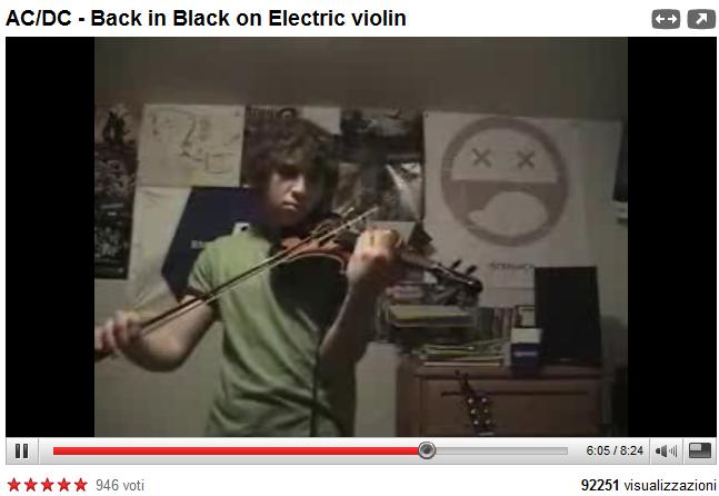 AC DC BY ELECTRIC VIOLIN